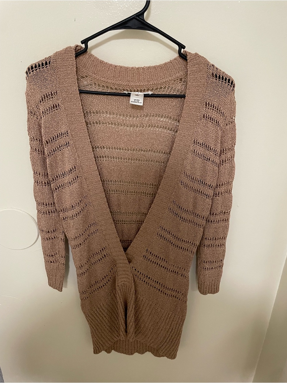 ✨White House Black Market Open Knit Sweater Size Small